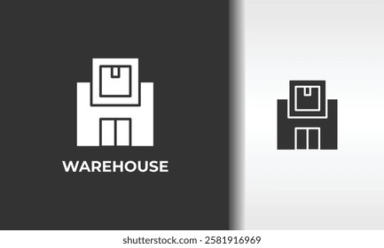 Warehouse Vector, Icon Or Logo Sign Isolated Symbol Illustration