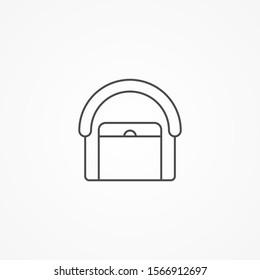 Warehouse vector icon sign symbol