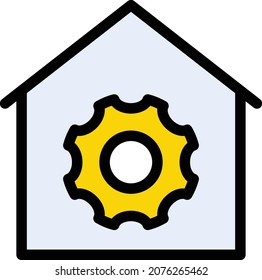 warehouse Vector illustration on a transparent background. Premium quality symbols. Stroke vector icon for concept and graphic design.