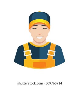 Warehouse worker icon delivery worker icon building worker icon avatar.