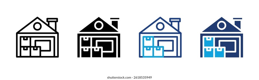 Elemento de icono de almacenamiento para diseño