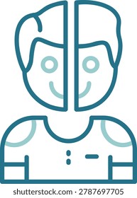 Wariness Creative Illustration Icon Design