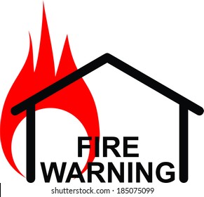 Waring fire, house