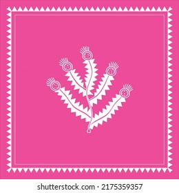 Warli Art Indian Tribal Art Stock Vector (royalty Free) 2175359357 