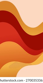 Fundo de ondas abstrato quente Canyon