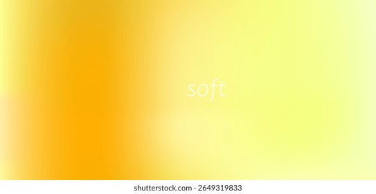 Warm abstract gradient background with soft yellow and orange tones. Smooth blend of colors ideal for summer themes, product displays, branding, or cheerful minimalist designs. High quality graphic.
 