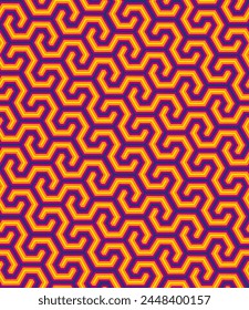 Cálido patrón abstracto rojo púrpura para el embalaje. Abstractas patrón geométrico sin fisuras