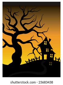 Warm autumn night