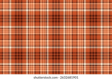 Warm autumnal plaid pattern.  Perfect for fallthemed designs, textiles, websites, or seasonal branding. This seamless texture offers a cozy and inviting feel, evoking warmth and comfort.