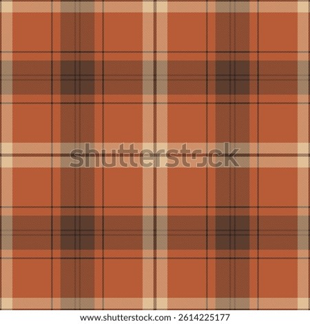 Warm autumnal plaid pattern.  Perfect for fallthemed designs, textiles, websites, or packaging.  Subtle earth tones create a cozy and sophisticated aesthetic.