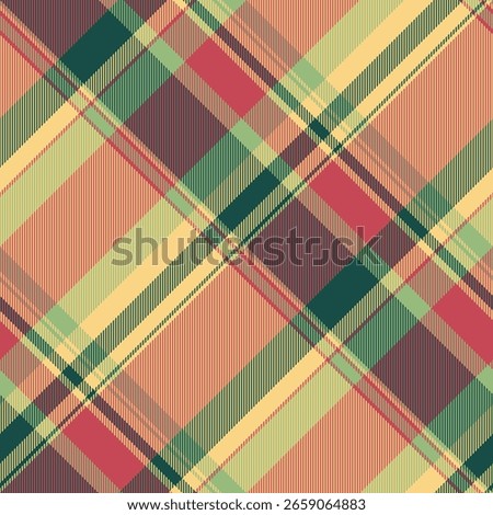 Warm, autumnal plaid pattern.  Perfect for textile design, fall fashion, and seasonal branding.  This vibrant, diagonal check evokes feelings of comfort and nostalgia.