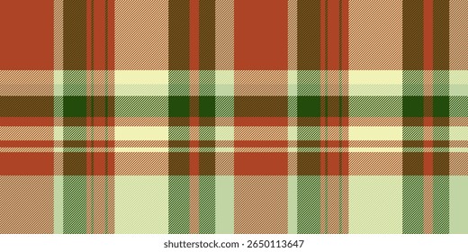 Warm autumnal plaid pattern.  Rustic earthy tones create a cozy and inviting feel, perfect for fall fashion, home decor, or seasonal branding.  The intricate weave adds texture and visual interest.