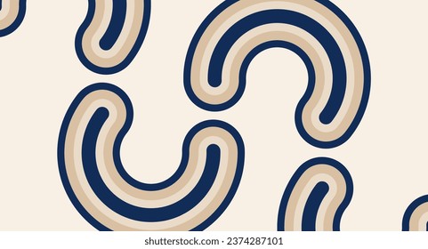 Warm background design, with warm retro design