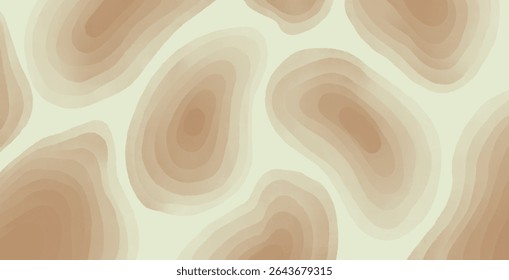 Warm beige and blush organic flow in topographic style. Soft and modern natural-inspired abstract.