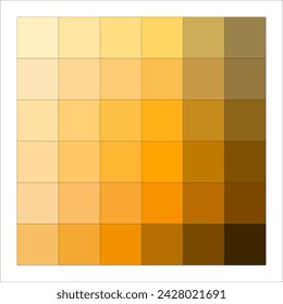 Warm brown gradient squares. Soft beige to chocolate transition. Modern geometric grid. Vector illustration. EPS 10.