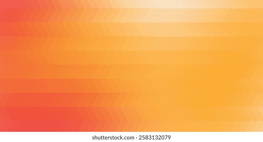 Warm Chevron Gradient of Sunset Hues