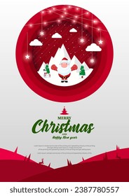 Warm Christmas Celebration Joyful Festivities, Gifts, and Love for a Merry Holiday Season, vector, illustration