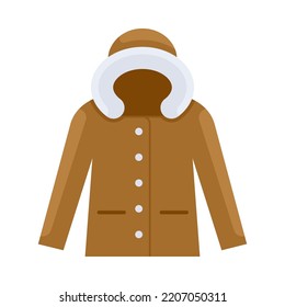 Warm Clothes Icon. Flat Design. Warm Knitted Sweaters Isolated On White Background. For Presentation, Graphic Design, Mobile Application. Vector Illustration.