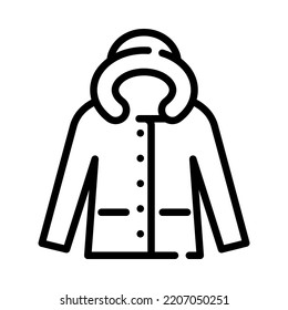 Warm Clothes Icon. Outline Design. Warm Knitted Sweaters Isolated On White Background. For Presentation, Graphic Design, Mobile Application. Vector Illustration.