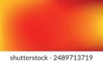 Warm color gradient background material, orange, red