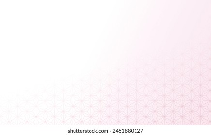 Warm color Japanese pattern background illustration material