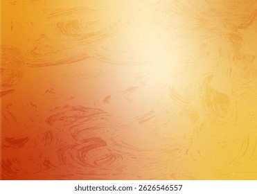 Cores quentes gradientes fundos com ruído suave abstrato. Modelo de gradação retrô de outono ensolarado. Cenários de queda brilhante do vetor com efeito de desfoque. Vidro texturizado de calor vermelho, amarelo.