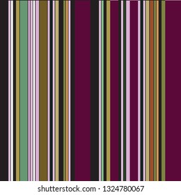Warm colors of maroon in vertical stripes with different wide are making rhythmic decorative composition.