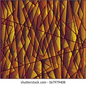 warm colors mosaic