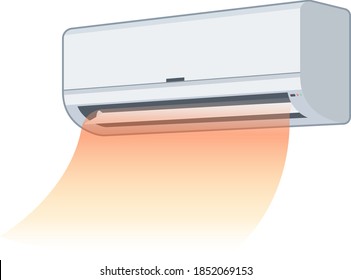 Warm and comfortable wind from the heater (air conditioner).