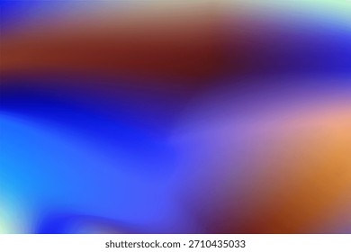 Mezcla de degradados cálidos y fríos en naranja, marrón y azul, creando un fondo abstracto y vibrante para el arte digital