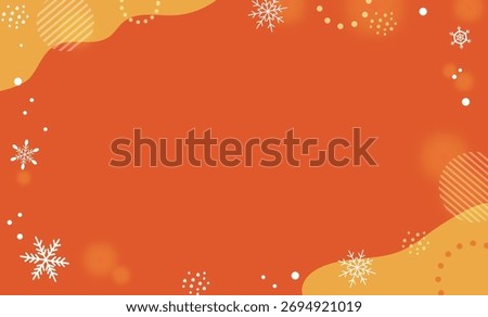 Warm and cozy winter illustration background with soft light and gentle colors