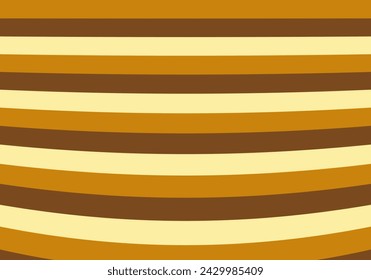 Warm curved and wavy bars background.