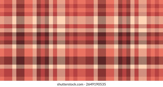 Warm, earthy toned plaid pattern. Seamless texture ideal for textile design, apparel, website backgrounds, or autumnal themed projects.  Evokes feelings of comfort and rustic charm.