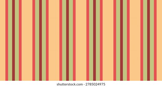 Warm, earthytoned vertical stripes create a classic, retro pattern perfect for textile design, website backgrounds, or packaging.