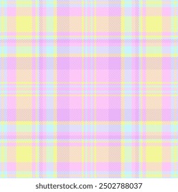 Warm fabric pattern plaid, hunter texture check seamless. Anniversary tartan vector textile background in light and lime colors palette.