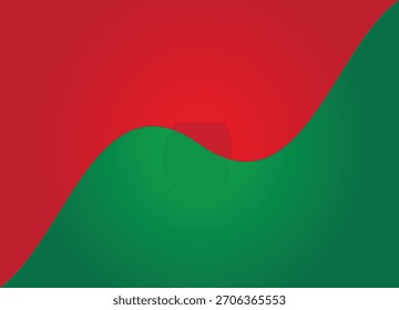 Fondo de Navidades cálido y festivo que combina tonos rojos vibrantes y verdes profundos, perfecto para diseños de vacaciones que capturan el espíritu de alegría y celebración.