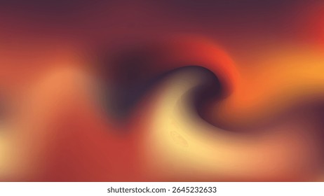 Fondo de degradado Abstractas cálido y ardiente con remolinos suaves de tonos rojos, naranjas y amarillos