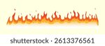 Warm fire flame in cute animation icon vector design for kids cartoon illustration education happy orange character graphic red energy fun safety yellow flames emotion mascot joy adorable amusing 
