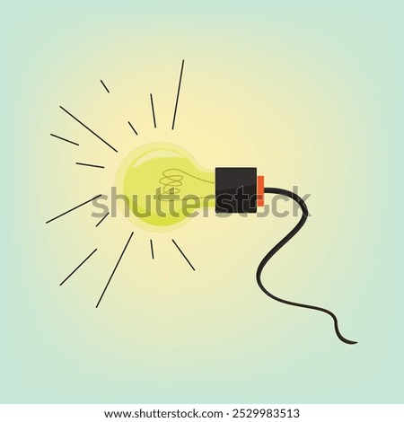 The Warm Glow of an Incandescent Light Bulb