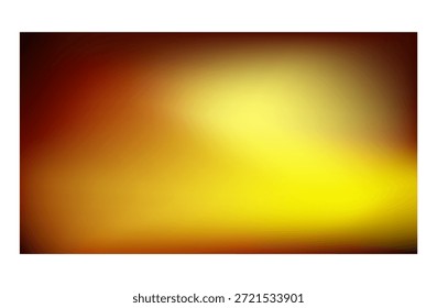warmer goldgelber brauner Farbverlauf-Hintergrund mit radialem Glanz-Vignette-Effekt