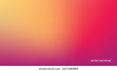 Warmer Farbverlauf Abstrakt - rosa, orange und gelb gemischt