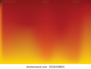 A warm gradient blending rich reds into vibrant yellows, resembling a sunset or fire. Ideal for backgrounds, digital art, or design projects needing bold color transitions.