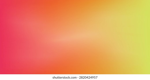 A warm gradient blending yellow, orange, and pink, evoking energy, vibrancy, and joy reminiscent of sunsets and tropical hues.