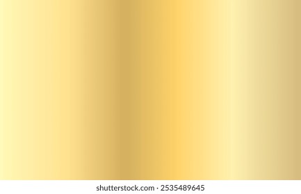 Warm Gradient From Yellow To Gold Shimmering Effect. Relaxed Gold Gradient Warm Lighting For Testimonial. Soft Gold-Yellow Gradient, Smooth Material Texture.