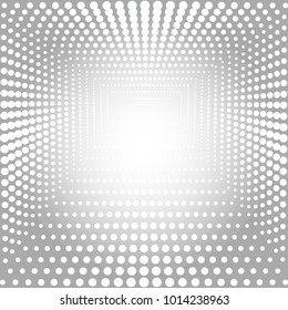 Warm gray, white pop art retro comic background vector illustration. Mirror reflection effect
