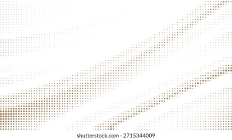 Warm halftone flowing wave background for elegant posters, branding layouts, modern digital design vector illustration