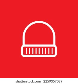 Warm hat icon, common graphic resources, vector illustration.