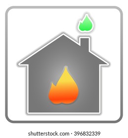 warm house