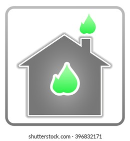 warm house icon