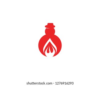 Warm house people icon vector illustration